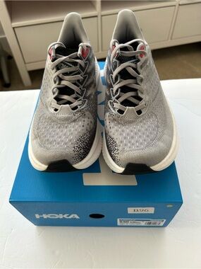 Hoka One One Mach 6 LA Stellar Grey Men’s Running Shoes Size 9.5 D